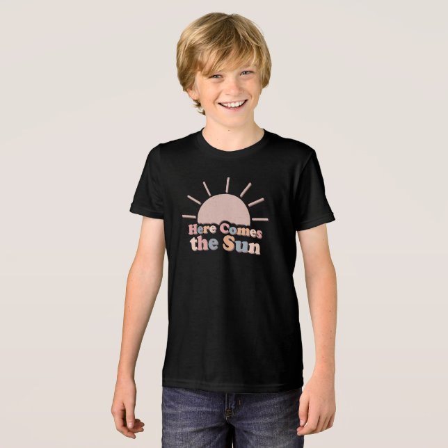 Camiseta Triblenda Aquí viene el sol (Anverso Completo)
