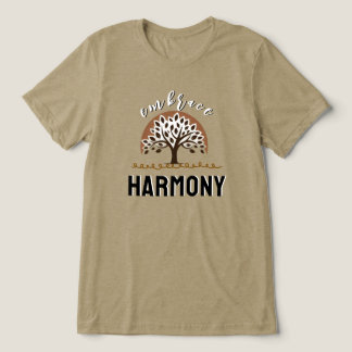 Camiseta Triblenda Árbol abstracto de armonía abrazo