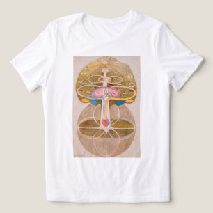 Camiseta Triblenda Árbol de conocimiento No. 1   Hilma af Klint  