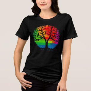 Camiseta Triblenda árbol de la igualdad LGBTQ+