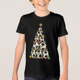 Camiseta Triblenda Árbol de Navidad de Fútbol