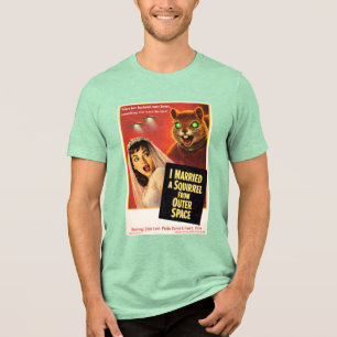Camiseta Triblenda Ardilla del Espacio Exterior