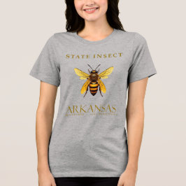 Camiseta Triblenda Arkansas Honey Bee Design