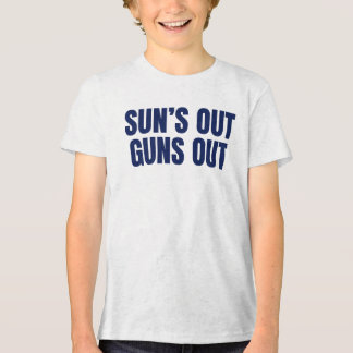 Camiseta Triblenda Armas Fuera Sol Afuera