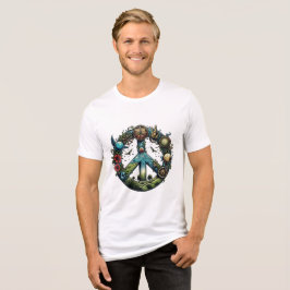 Camiseta Triblenda Armonía develada: La Mandala de la Paz ॐ