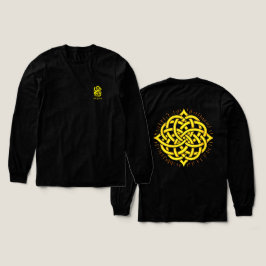 Camiseta Triblenda Armonía infinita: Arte de símbolo sagrado de Manda