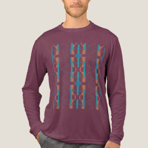 Camiseta Triblenda Arroz Verde azulada turquesa de inspiración meridi
