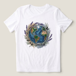 Camiseta Triblenda Arte acuático de la paz mundial