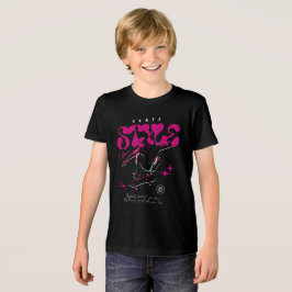 Camiseta Triblenda Arte Callejero de Estilo de Patinaje