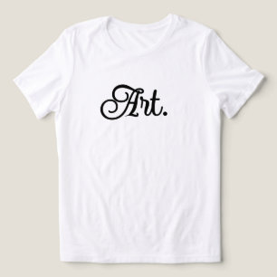 Camiseta Triblenda Arte - Cita Minimalista de una sola palabra para m
