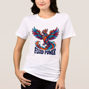 Camiseta Triblenda Arte de ADOM Fluid Power Fénix
