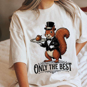 Camiseta Triblenda Arte de bellota "Sólo lo mejor" del camarero ardil