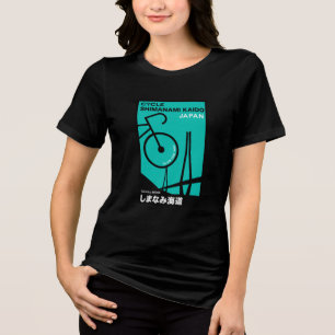 Camiseta Triblenda Arte de ciclismo japonés