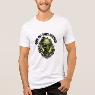 Camiseta Triblenda Arte de ciencia ficción alienígena fuera de este m
