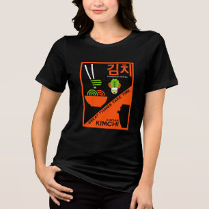 Camiseta Triblenda Arte de cocina kimchi coreana