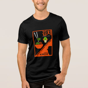 Camiseta Triblenda Arte de cocina kimchi coreana