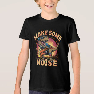 Camiseta Triblenda Arte de concierto de T-Rex dinosaurio que se balan