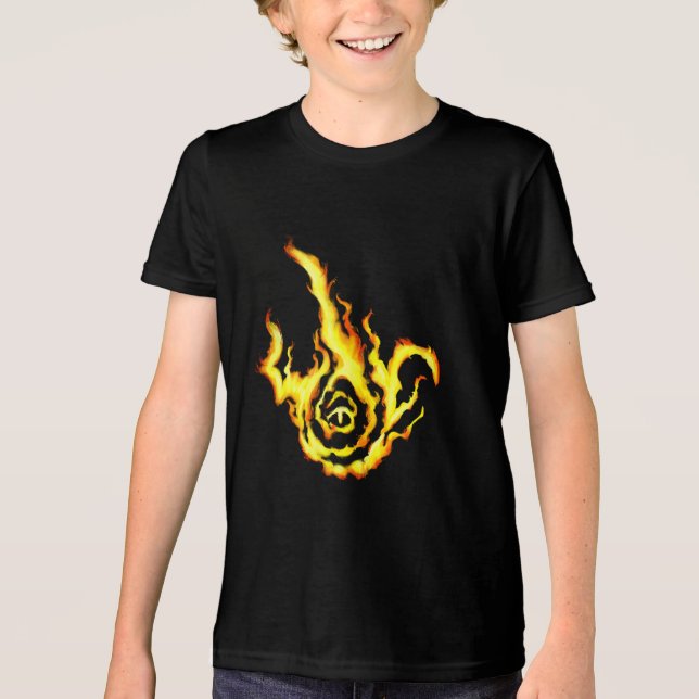 Camiseta Triblenda Arte de fans de la llama franquiciada (Anverso)