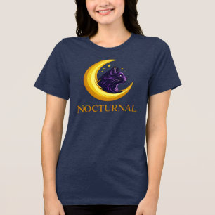 Camiseta Triblenda arte de gato negro
