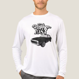 Camiseta Triblenda Arte de Muscle Car Vintage de 1984