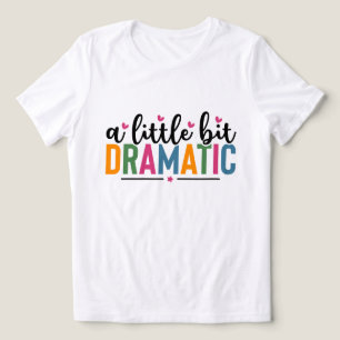 Camiseta Triblenda arte de palabra dramático divertido 