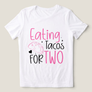 Camiseta Triblenda Arte de palabras divertidas de tacos en el embaraz