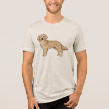 Arte de perro de dibujos animados lindos Retriever
