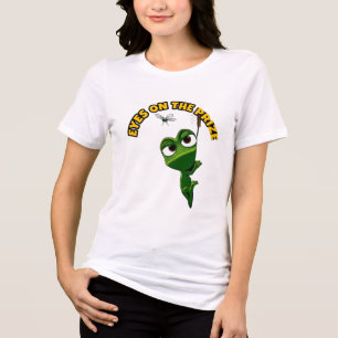 Camiseta Triblenda Arte de rana linda pegada a ti