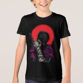 Camiseta Triblenda Arte del abrazo de la espada de la luna roja del g