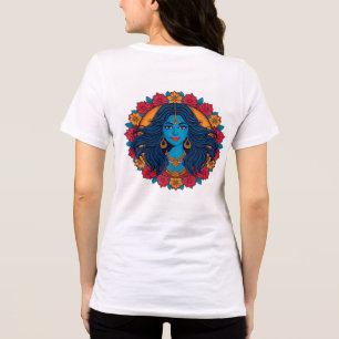 Camiseta Triblenda Arte divino de la diosa hindú Kali Mandala - Poder