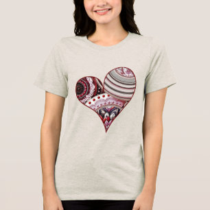 Camiseta Triblenda Arte floral boho folk