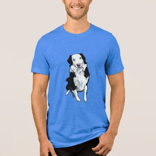 Camiseta Triblenda Arte gráfico retro pop pastor australiano australi