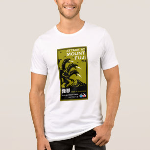 Camiseta Triblenda Arte kaiju japonés