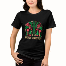 Arte Navideño Retro de Vela y Árbol