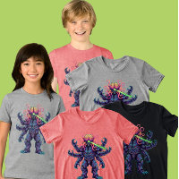 Artículo de ropa Rayo Monstruo Cerebral Psicodélic