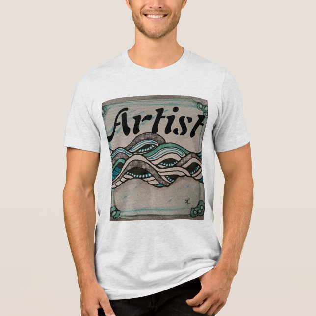 Camiseta Triblenda Artista (Anverso)