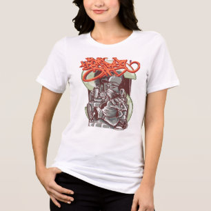 Camiseta Triblenda Artista de grafiti urbano 1