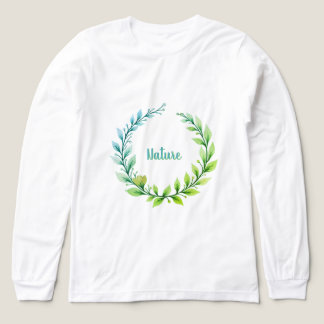 Camiseta Triblenda Artsy Floral Garland