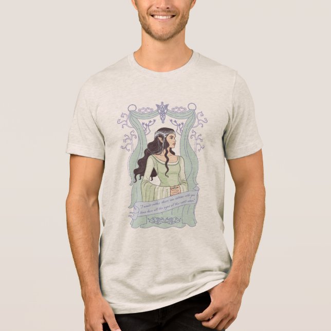 Camiseta Triblenda ARWEN™ "Share One Lifetime With You" Graphic (Anverso)
