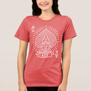 Camiseta Triblenda As of Spades — Emblema de monoline Sunburst