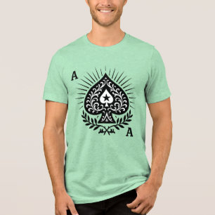 Camiseta Triblenda As of Spades — Estrella filigrí y Laurel