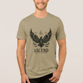 Camiseta Triblenda Ascend - Emblema del águila en alza