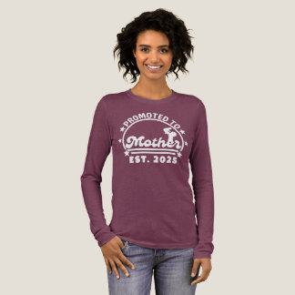 Camiseta Triblenda Ascendida a Madre Est. 2025 – Embarazo de Nueva Ma
