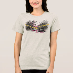Camiseta Triblenda Asesinato del Ilustracion Crows