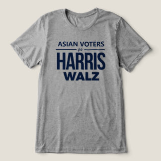 Camiseta Triblenda Asiáticos por Harris Walz