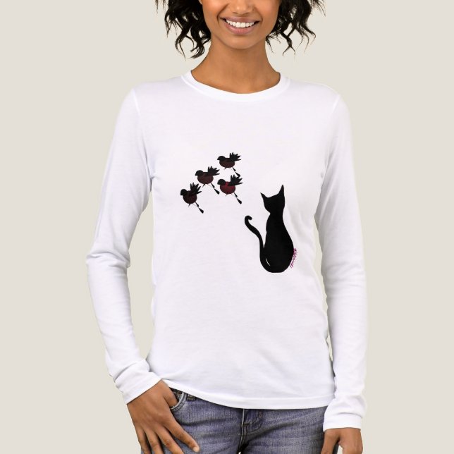 Camiseta Triblenda Asiento de pájaro (Anverso)