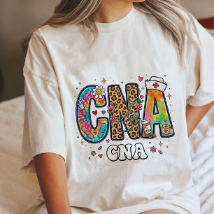 Camiseta Triblenda Asistente de Enfermería Médica Cna Life