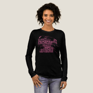 Camiseta Triblenda ASL - Belleza interior - Cultura sorda Diseño "Vee