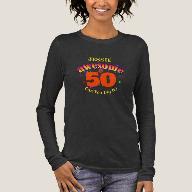 Camiseta Triblenda Asombroso a los 50 (Anverso)