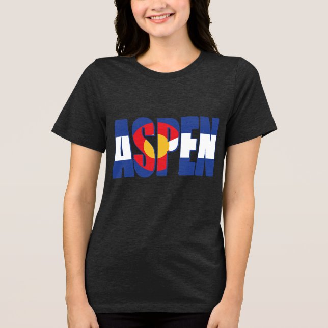 Camiseta Triblenda Aspen Colorado (Anverso)